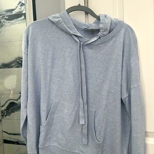 Blue Hoodie with Front Pocket